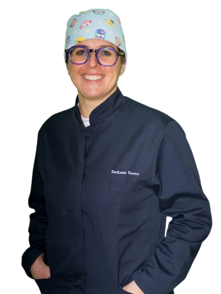 ritratto Dott.ssa Federica Porro, odontoiatra per i bambini